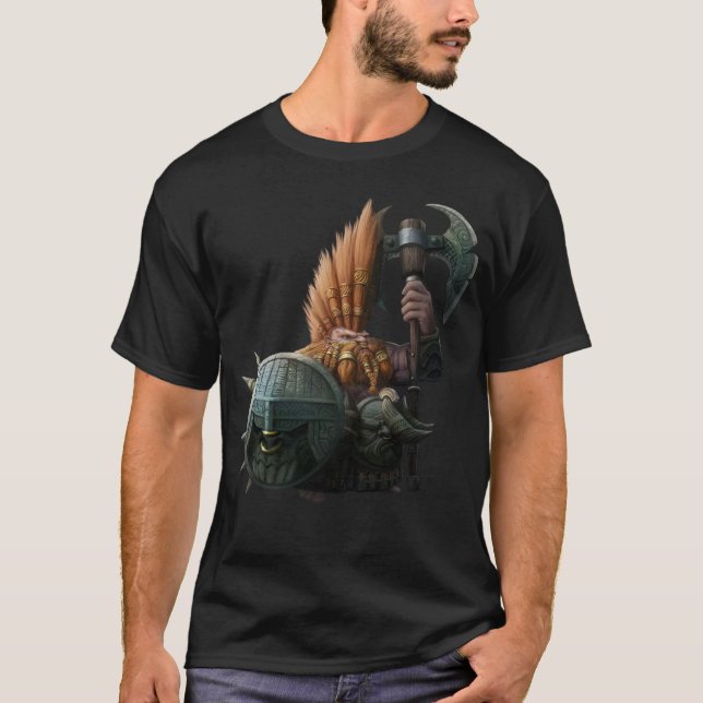 Stalwart Dwarf T_shirt V2 T Shirt (Framsida)