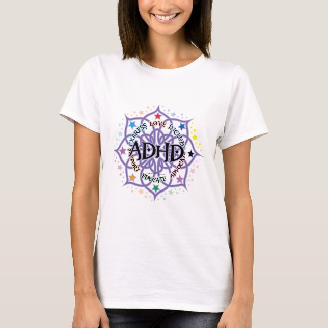 Stam- ADHD-lotusblomma Tröja (Framsida)