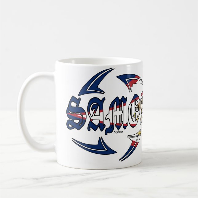 Stam- American Samoa Kaffemugg (Vänster)