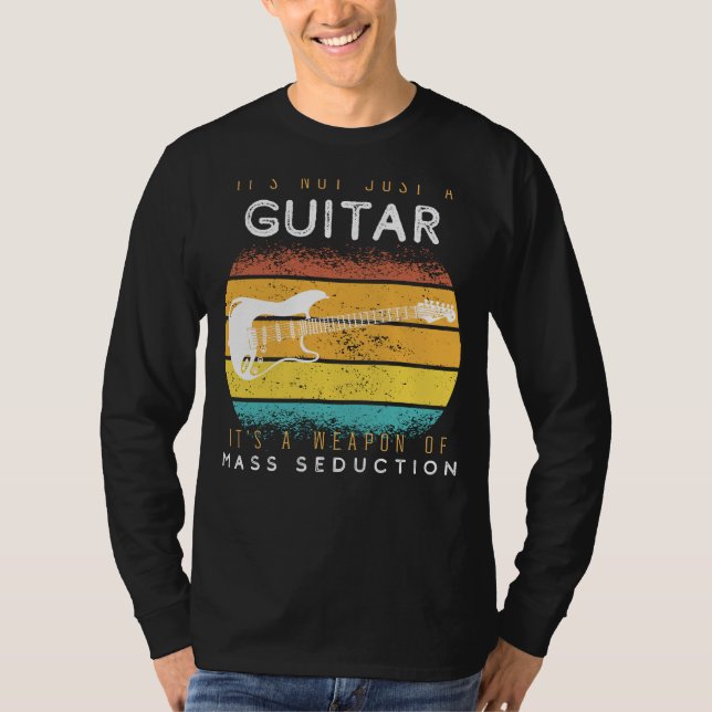Stam att förföra: Guitar - Vapen för masseduktion T Shirt (Framsida)