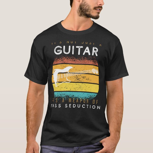 Stam att förföra: Guitar - Vapen för masseduktion T Shirt (Framsida)