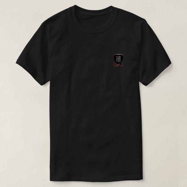 Stam av Levi vapensköldmanar svart T-tröja T-shirt (Design framsida)