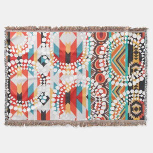 Stam- Aztec kastfilt Filt