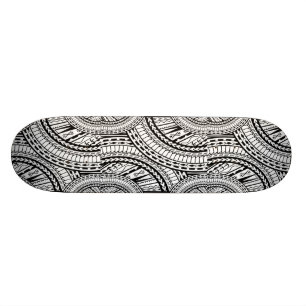 Stam- Aztec konst Skateboard Bräda 21,5 Cm