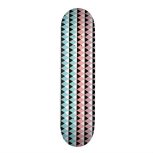 Stam- Aztec Ombre mönster Old School Skateboard Bräda 18 Cm
