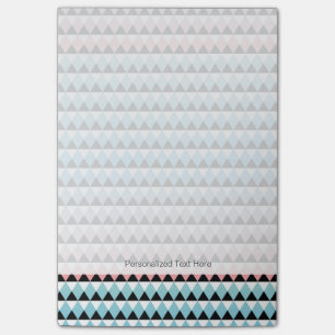 Stam- Aztec Ombre mönster Post-it Block