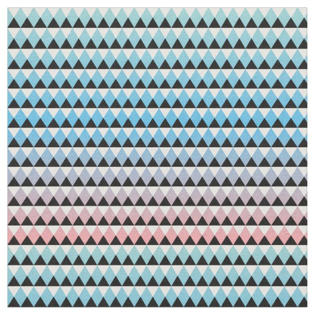 Stam- Aztec Ombre mönster Tyg (Närbild)