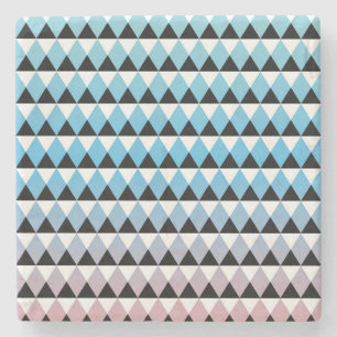 Stam- Aztec Ombre mönster Underlägg Sten