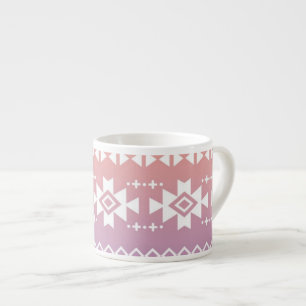 Stam- aztec ombremönster espressomugg