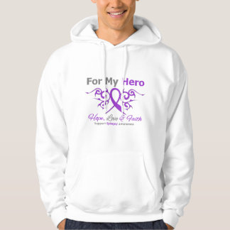 Stam- bandhjälte för epilepsi sweatshirt med luva