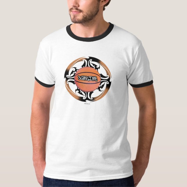 stam- basket tee (Framsida)