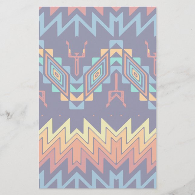Stam- designabstraktdesign brevpapper (Framsida)
