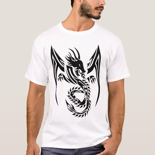 Stam- drake b t-shirt (Framsida)