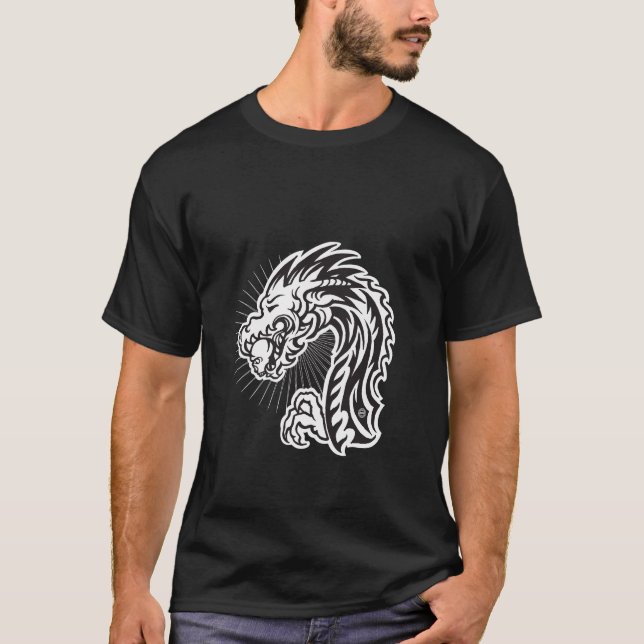 Stam- drakevapensköld tee shirt (Framsida)