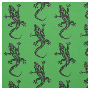 Stam- Geckomönster Tyg