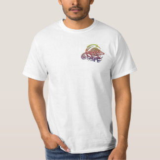 Stam- kameleontmanar skjorta tee shirt