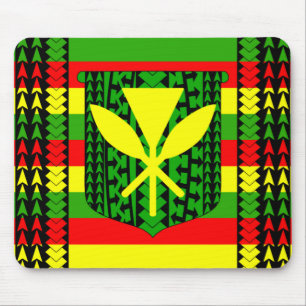 Stam- Kanaka Maoli flagga Musmatta