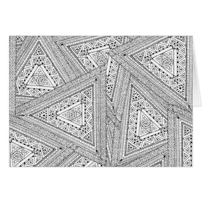 Stam- klotter 2 hälsningskort (Framsidan Horizontal)