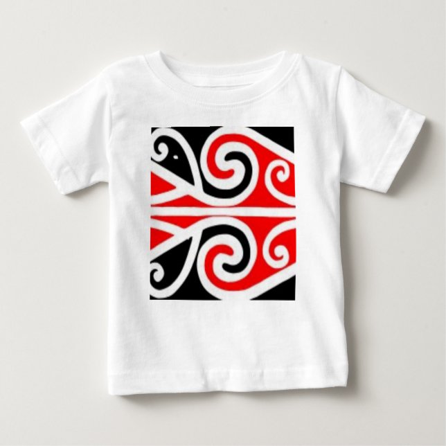 stam- konst för maori designer för dig tee (Framsida)