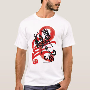 Stam- korpsvarta manar T-tröja T Shirt