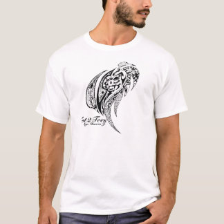 Stam- lejon design vid Tat2Tees T-shirt