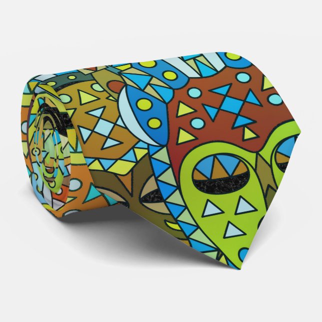 Stam- maskera mönster som är genomskinligt med slips (Rullad)