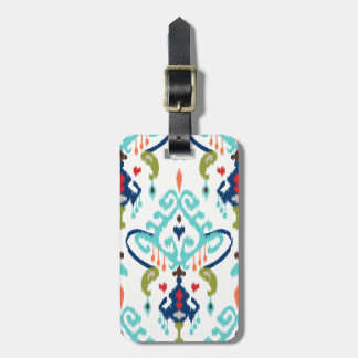 Stam- mönster för chic modern ikat för kricka bagagebricka
