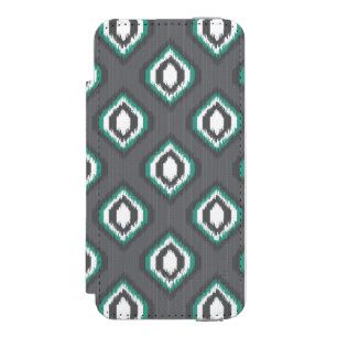 Stam- mönster för geometrisk retro ikat
