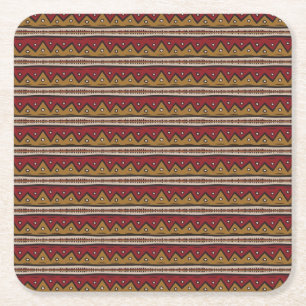 Stam- mönster underlägg papper kvadrat