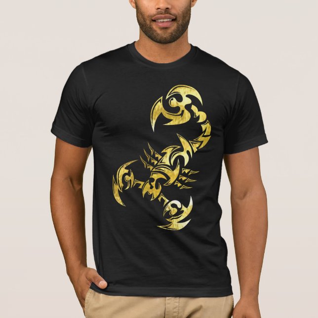 stam- mörkutslagsplats för scorpion 2 t-shirt (Framsida)