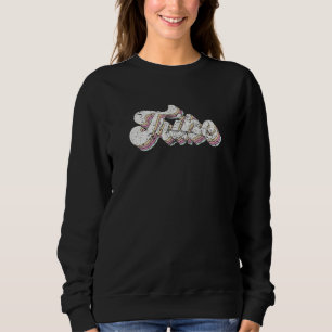 Stam Retro Brud Söt Brudtärna Systerfest Para T Shirt