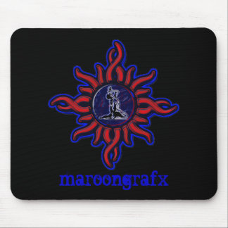Stam- rödbruna Mousepad Musmatta