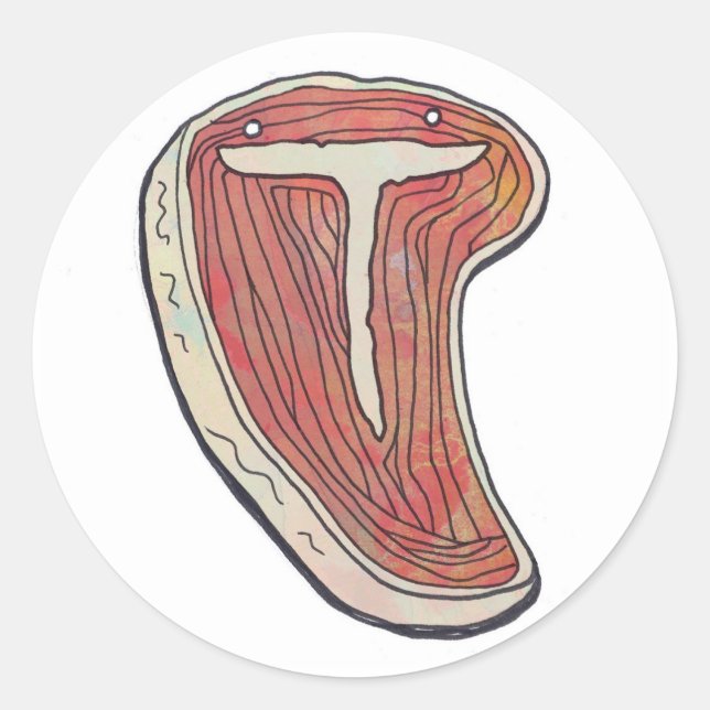 stam runt klistermärke (Framsida)