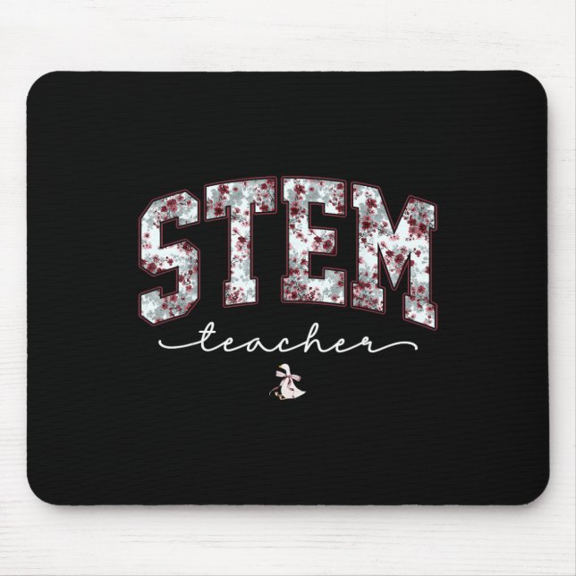 Stam Science Technology Engineering Math Lärare V Musmatta (Framsidan)