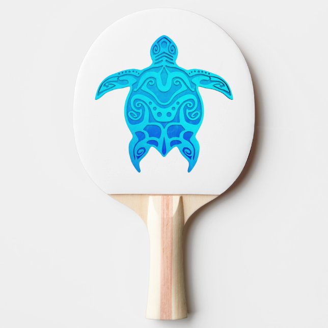 Stam- sköldpadda för blått pingisracket (Framsidan)