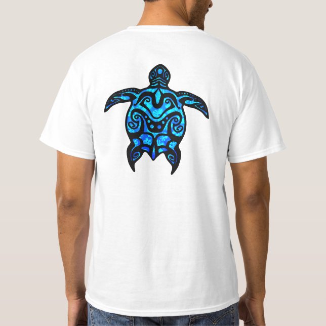 Stam- sköldpaddahibiskus t shirt (Baksida)