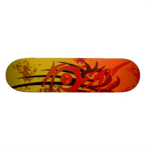 Stam- solnedgång - beställnings- Skateboard