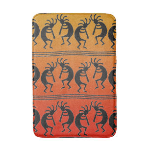Stam- Southwestern design Kokopelli Badrumsmatta