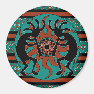 Stam- Southwestern design Kokopelli Magnet