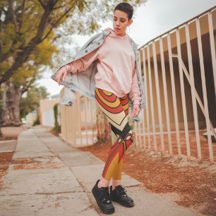 Stam stil-stam av aztec leggings