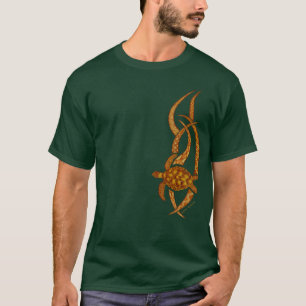 Stam- T skjorta för hawaiansk Honu havssköldpadd Shirt