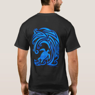 Stam- T skjorta för hawaiansk Honu n vinkar Shirt