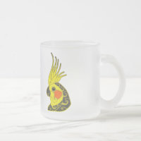Stam- tatuering för Cockatielpapegoja