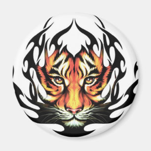 Stam- tatueringmagnet för tiger magnet