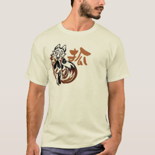 Stam- tatueringt-skjorta för räv t shirt