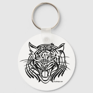 Stam- tiger nyckelring