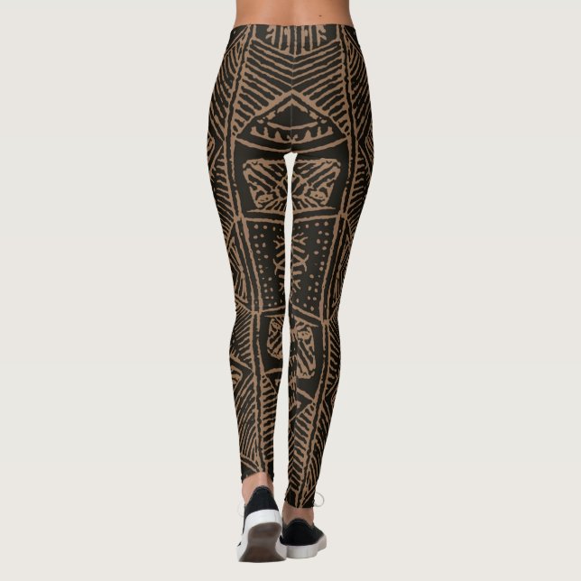 Stam- Vibedamasker Leggings (Baksida)