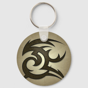 Stam- vindkast Keychain Nyckelring