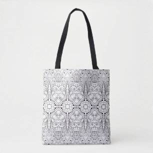 Stam- Zendoodle design 2 Tygkasse
