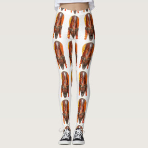 stamafrikansk mask leggings